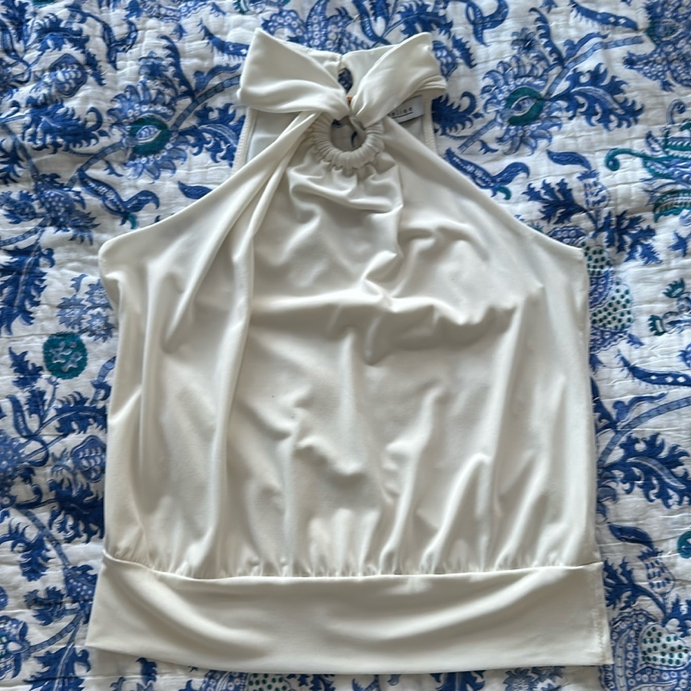 White halter neck top from South Moon Under. Size small.